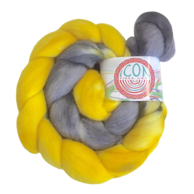 100% Merino Wool Roving. Soft Colorful Combed Top Roving for Felting,  Spinning, Fiber Arts.