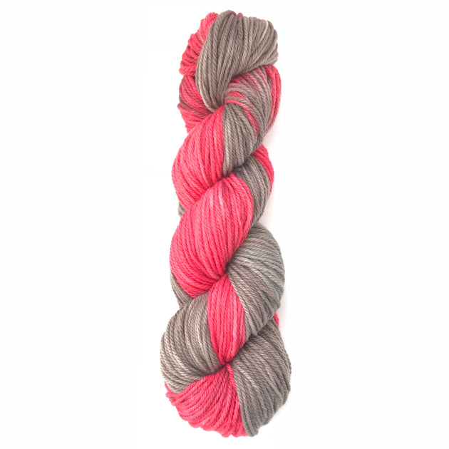 Chunky Yarn 6 Super Bulky Merino Wool Yarn Flamingo Pink Knitting