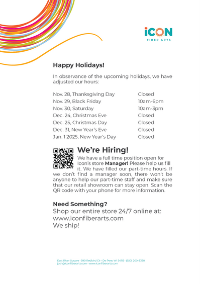 Holiday Hours 2024