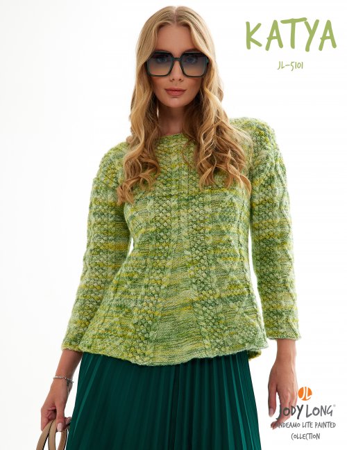 Katya Sweater Pattern by Jody Long