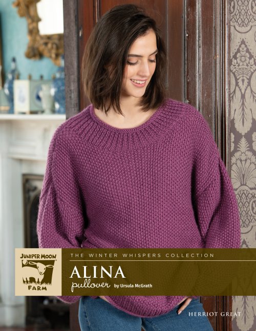 Alina Pullover Knitting Pattern from Juniper Moon Farm