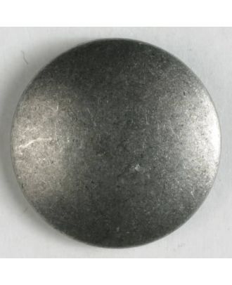 Bezel Full Metal Round Button - Antique Tin
