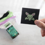 Kawaii Halloween Bat Cross Stitch Kit - Mini Cross Stitch in a Matchbox