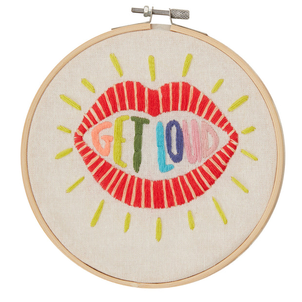 Get Loud DIY Embroidery Kit