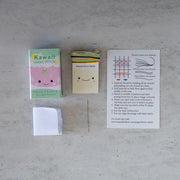 Kawaii Frog Prince Cross Stitch Kit - Mini Cross Stitch in a Matchbox