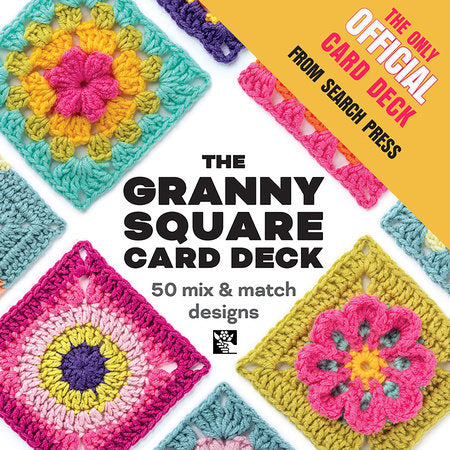 Granny Square Card Deck, The 50 mix and match designs by Claire Montgomerie