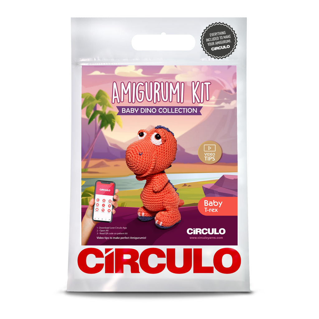 Circulo Amigurumi Kit - It's Nappy Time - All Materials Included