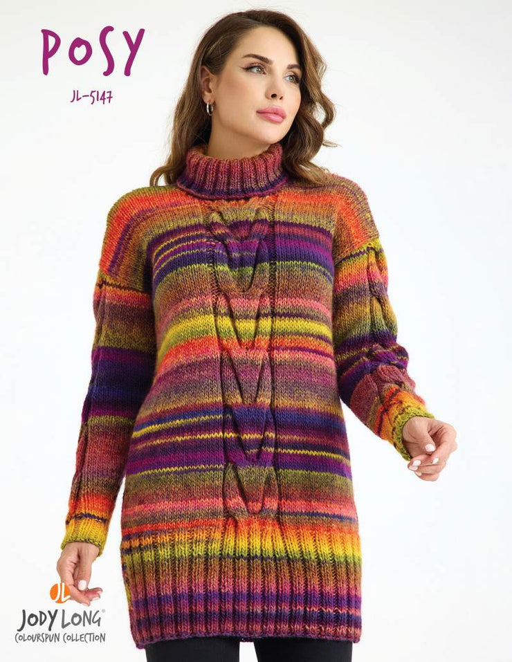 Posy Sweater Pattern by Jody Long