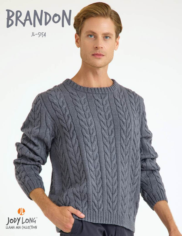 Brandon Sweater Pattern by Jody Long