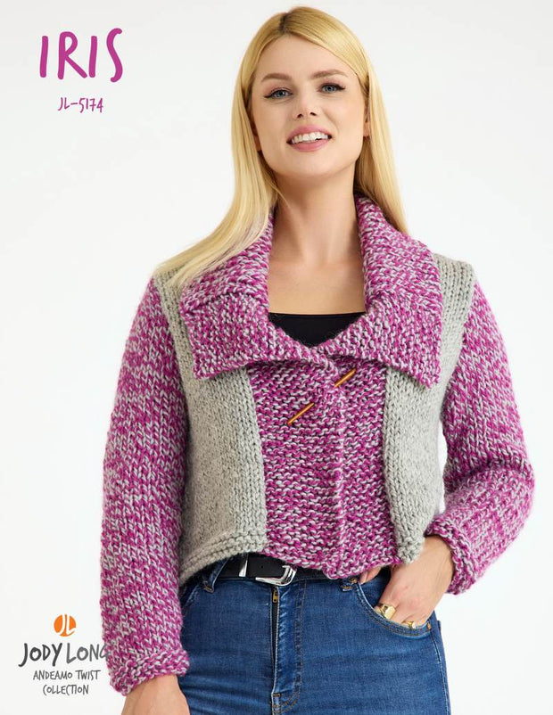 Iris Cardigan Pattern by Jody Long