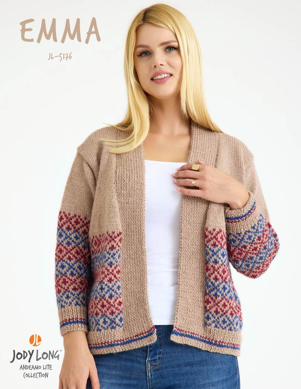 Emma Cardigan Pattern by Jody Long