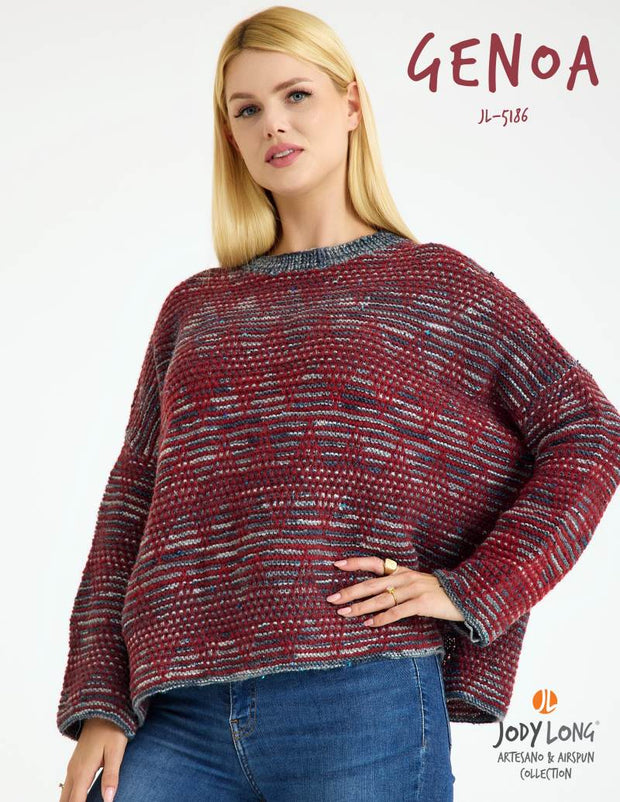 Genoa Sweater Pattern by Jody Long