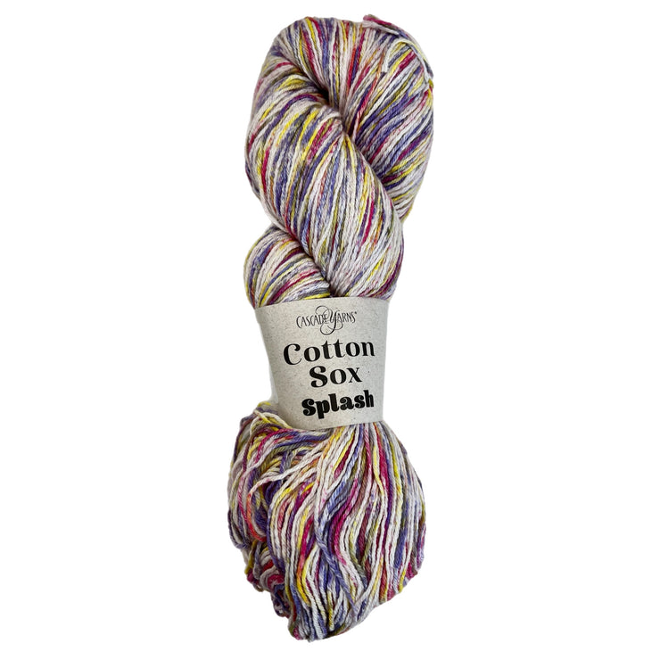 Cotton Sox Splash Yarn by Cascade Yarns