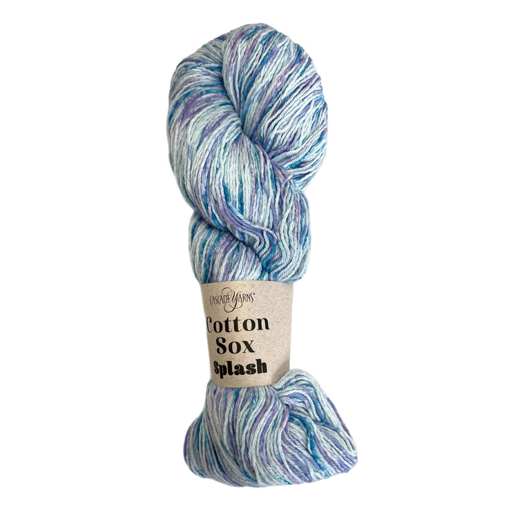 Cotton Sox Splash Yarn by Cascade Yarns