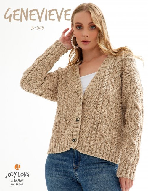 Genevieve Sweater Pattern by Jody Long