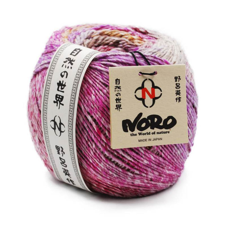 Akari by Noro Silk, Cotton, Viscose, Mohair, Wool, Polyamide Blend Yarn