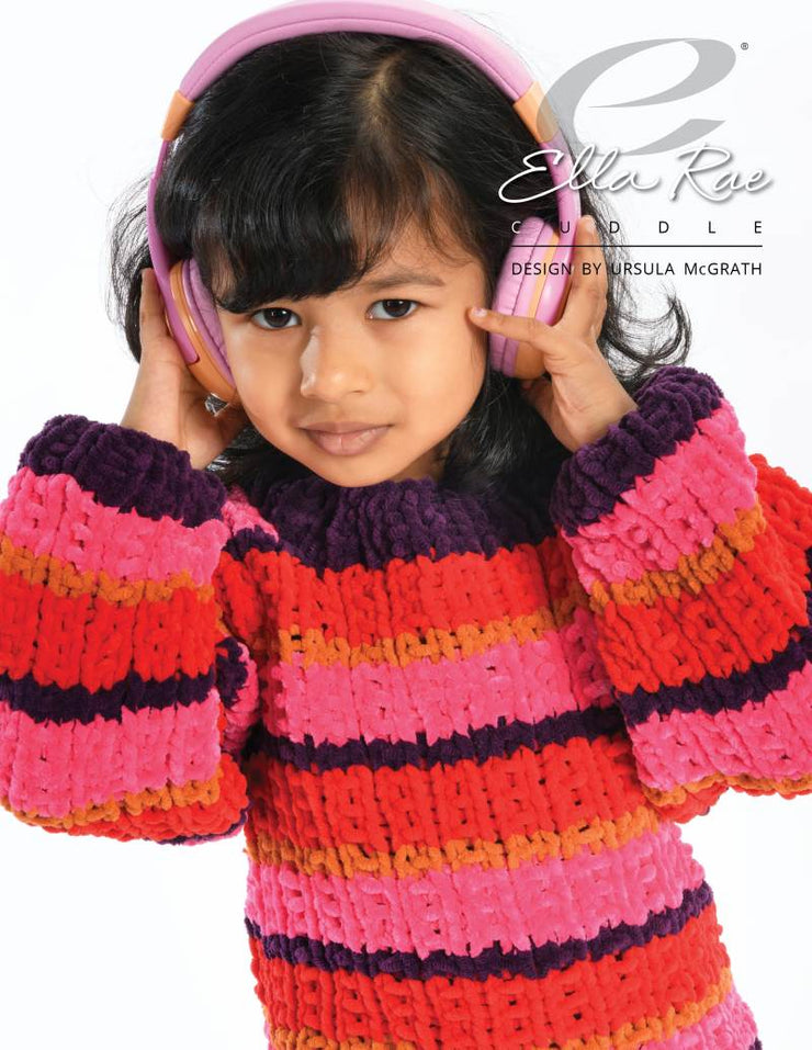 Lyra Children's Pullover Knitting Pattern from Ella Rae