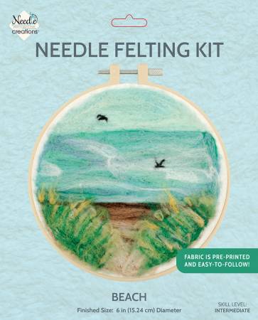 Beach Needle Felting Kit Needle Creations