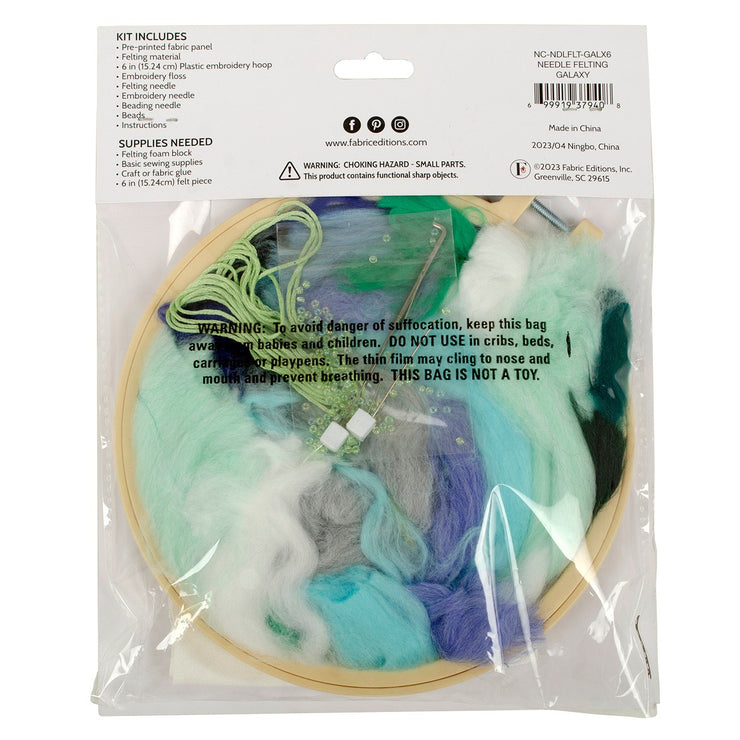 Galaxy Needle Felting Kit Needle Creations