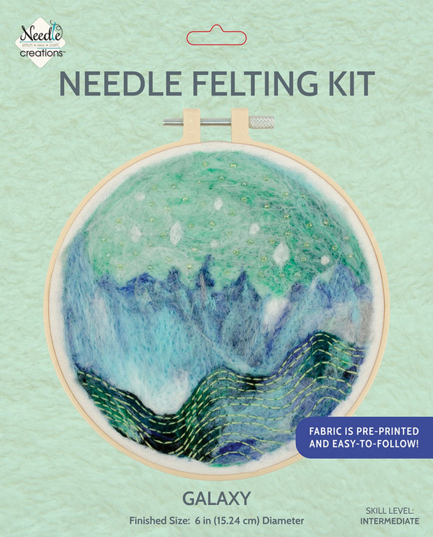 Galaxy Needle Felting Kit Needle Creations