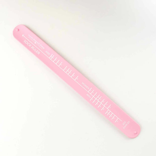 Sock Sizing Ruler - Sock Knitting Bracelet Ruler by Twice Sheared Sheep