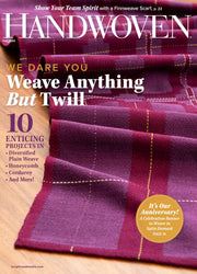 Handwoven Magazine Fall 2024, Volume XLV Number 4