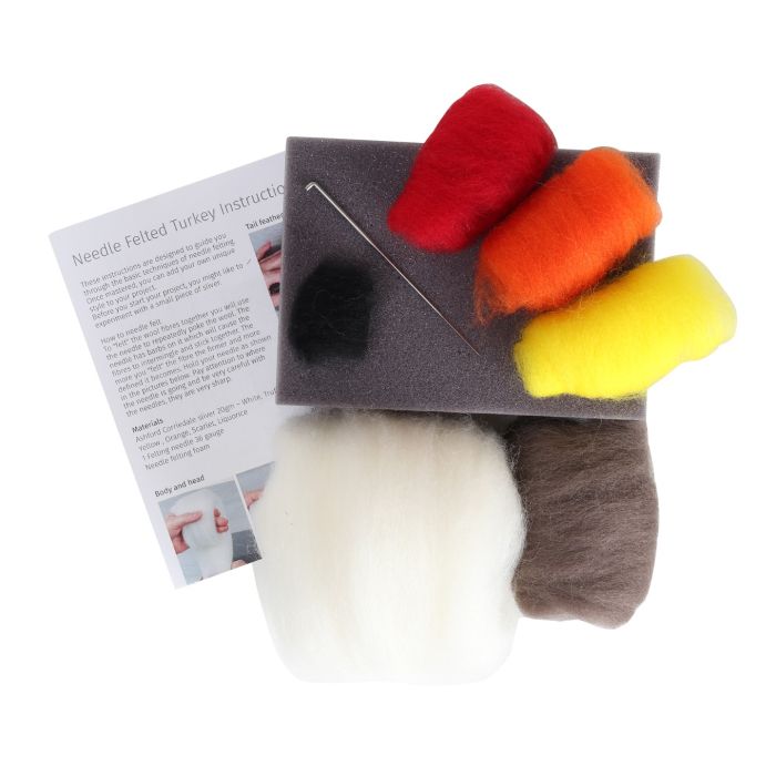 Needle Felting Kit - Turkey by Ashford Handicrafts