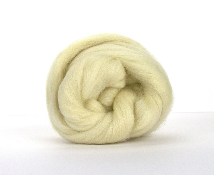 White Corriedale Top Roving