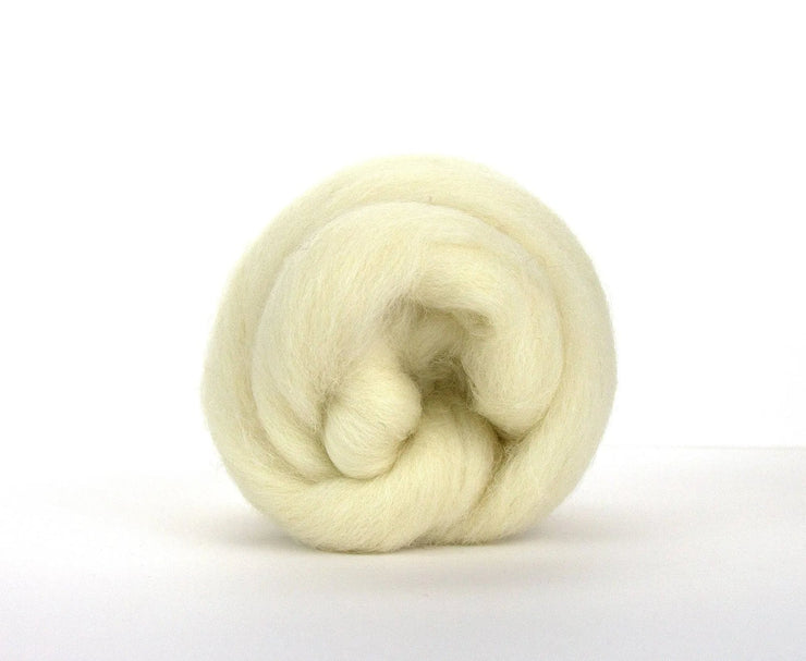 White UK Organic Top Roving