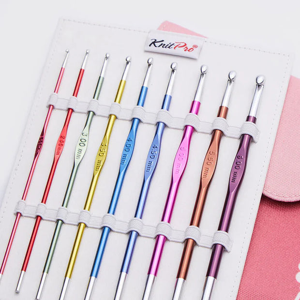 Zing Deluxe Single Ended Crochet Hook Set KnitPro