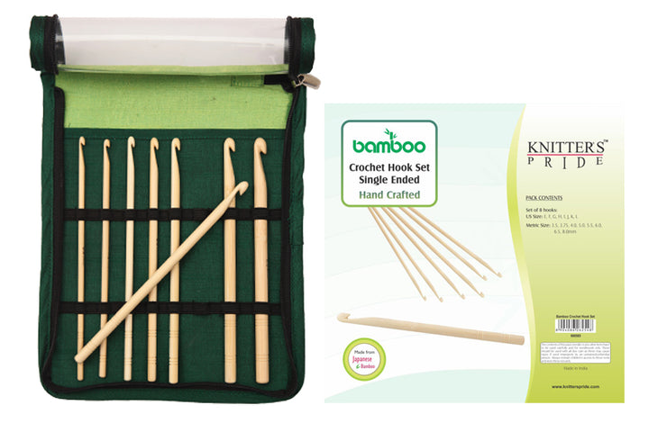 This super-smooth bamboo 10 mm crochet hook is made by Japanese artisan and  is perfect for any type