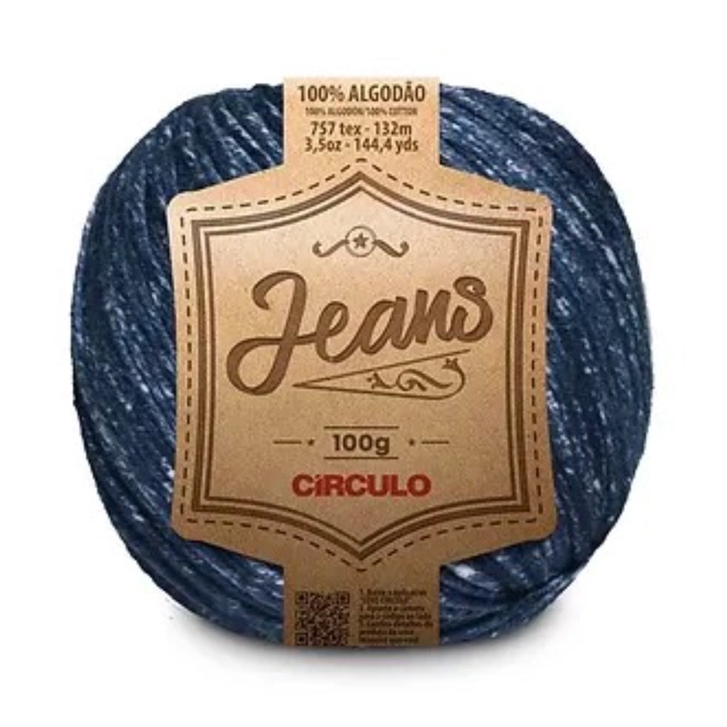 Jeans Cotton Yarn, Etrofil Jeans, Soft Crochet Amigurumi Skein