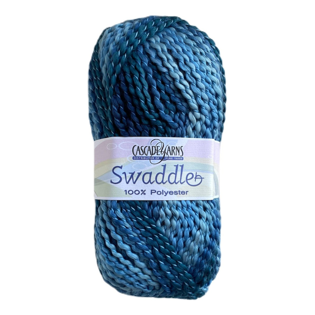 220 Yard Skein of Super Bulky Size 6 Blanket Yarn - 100% Polyester Fibers -  Machine Wash and Dry - Ideal for Weaving, Knitting, and Crocheting