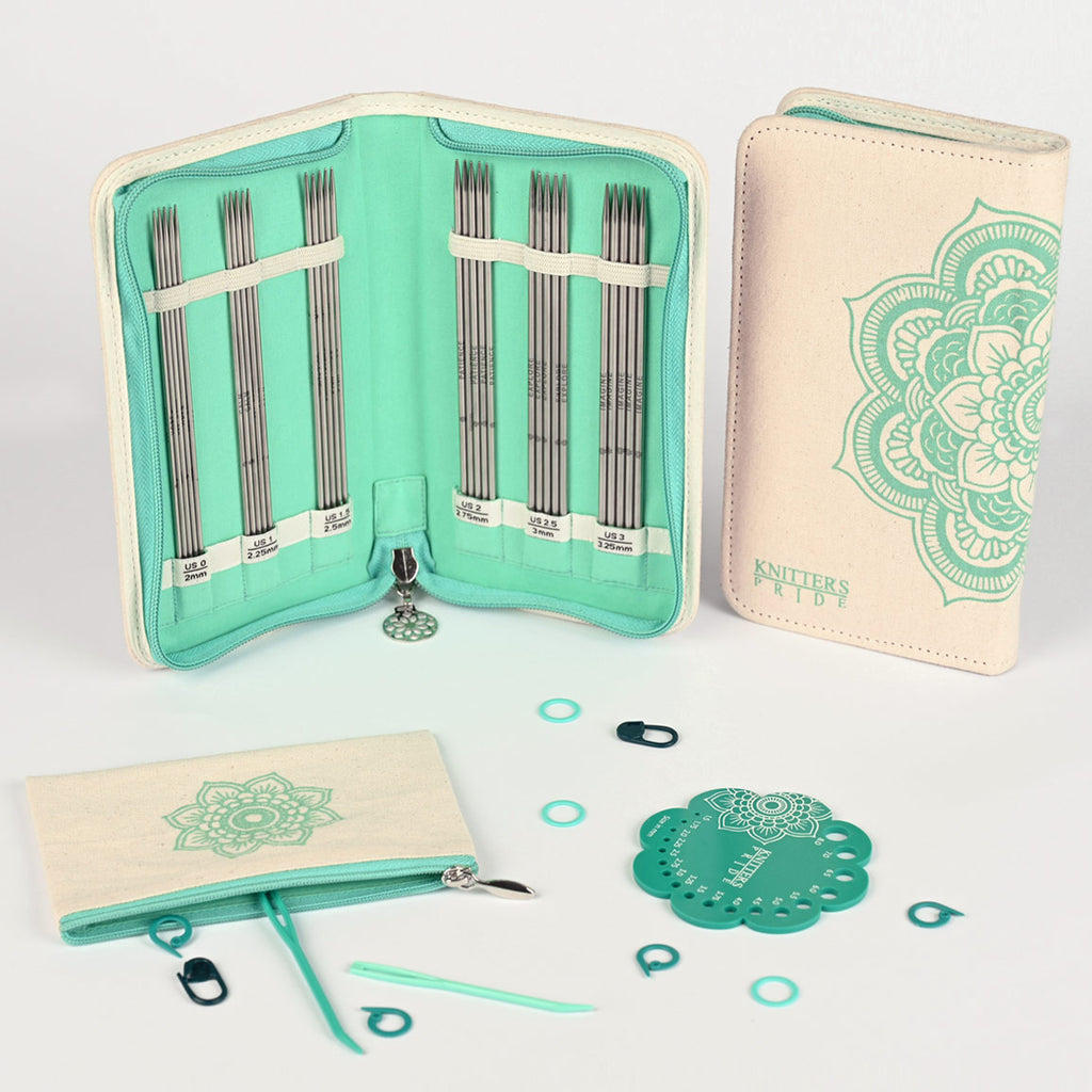 Pink Interchangeable Knitting Needle Case, Green Circular Knitting Nee –  EcoHip Custom Designs